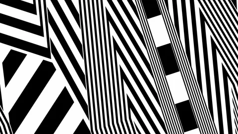 Striped wallpaper. Stock Footage 266969925