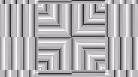 Striped wallpaper. Stock Footage 266969963