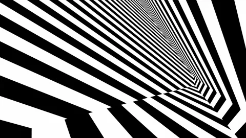 Striped wallpaper. Stock Footage 266970111