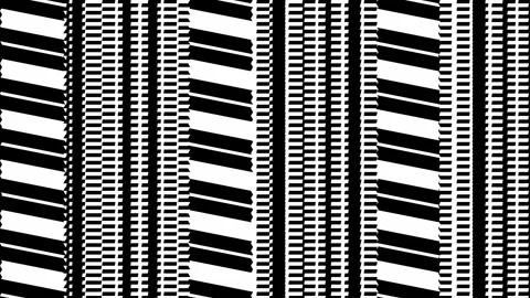 Striped wallpaper. Stock Footage 266970198