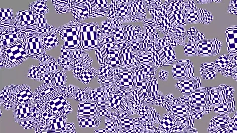 Striped wallpaper. Stock Footage 305449547