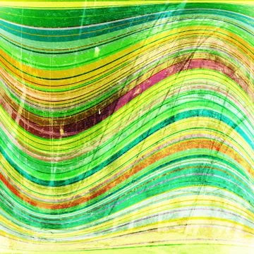 Striped wave Stock Photos