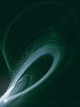 Striped white lines pattern on a dark background. Depth of field. 3d renderin 스톡 일러스트