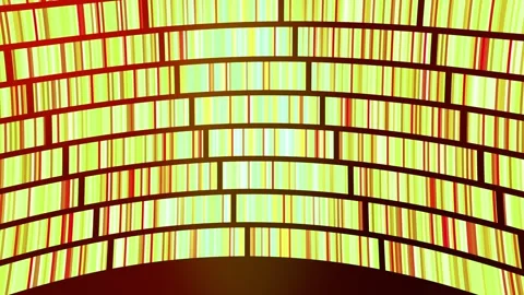 Striped yellow space. background motion animation Stock Footage 278255141