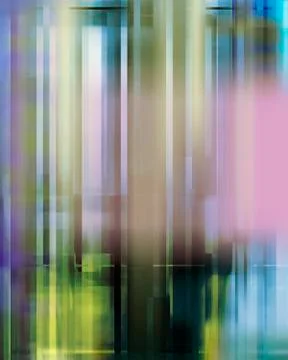 Stripes on abstract mixed media Illustrazione stock