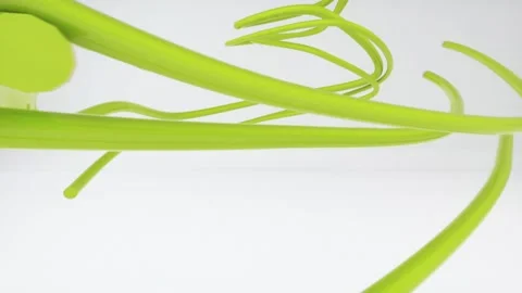 Stripes and Ribbons 4 Stock Footage 236628548