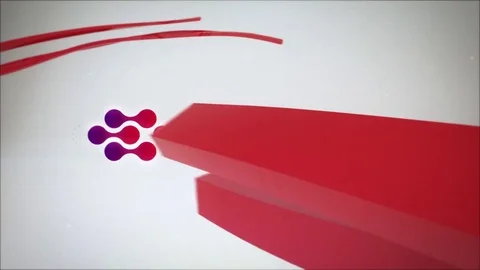 Stripes and Ribbons Logo Reveals After Effects stock