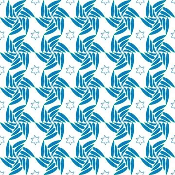 Stripes and star Illustrazione stock