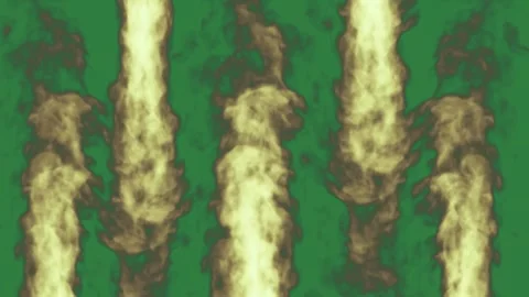 Stripes Animated With Fire Motion Graphic Overlay Stockbeeldmateriaal 338015710