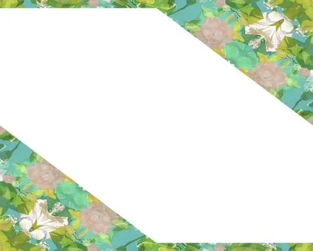 Stripes Decorated Patterned Background White frame background with diagona... Stock Photos