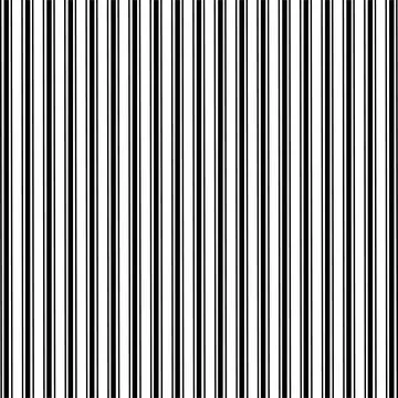 Stripes diagonal pattern, White on black. Vector seamless striped pattern Stock Illustration