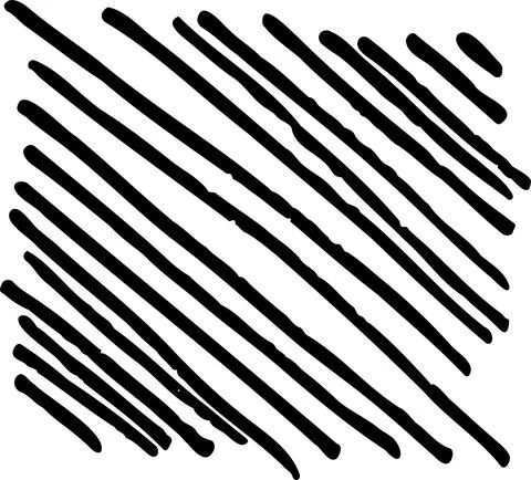 Stripes grunge in square shape. Vector lines. Stock Illustration