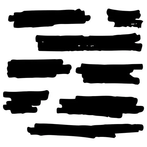 Stripes grunge in square shape. Vector lines Stock Illustration