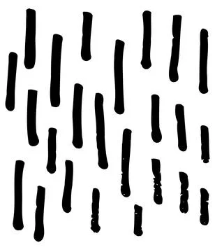 Stripes grunge in square shape. Vertical lines vector illustration Stock Illustration