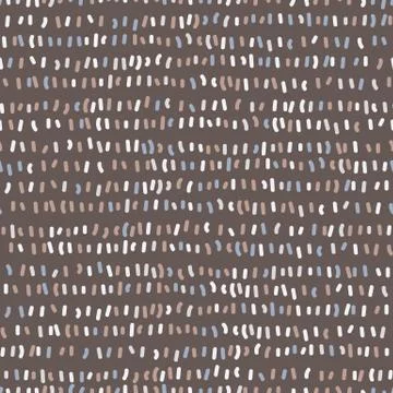 Stripes of little marks seamless vector texture pattern Stock Illustration