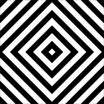 Stripes Motifs Pattern in Black White. Vector Illustration Mix-11 Illustrazione stock