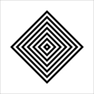 Stripes Motifs Pattern in Black White. Vector Illustration Mix-9 Stock Illustration