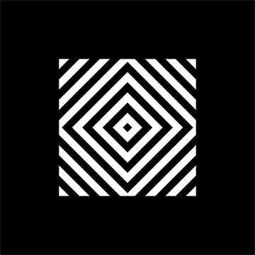Stripes Motifs Pattern in Black White. Vector Illustration Mix BW-10 Stock Illustration