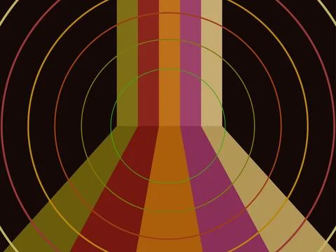 Stripes  Pattern Abstract Design Stock Illustration