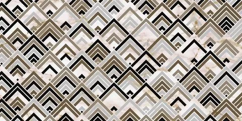 Stripes pattern gray background with marble texture Stock Illustration