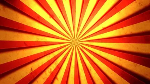 Stripes rotate circus aged fat sat Illustrazione stock