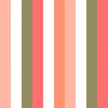 Stripes seamless pattern Seamless stripes pattern with pink, orange, white... Stock Photos