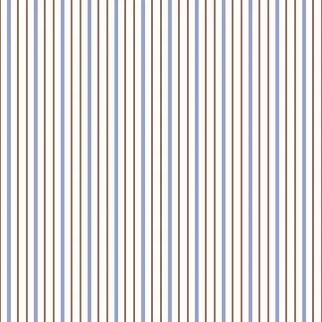 Stripes seamless pattern. Vertical blue and sand pinstripe background Illustrazione stock