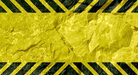 Stripes warning sign Stockillustratie