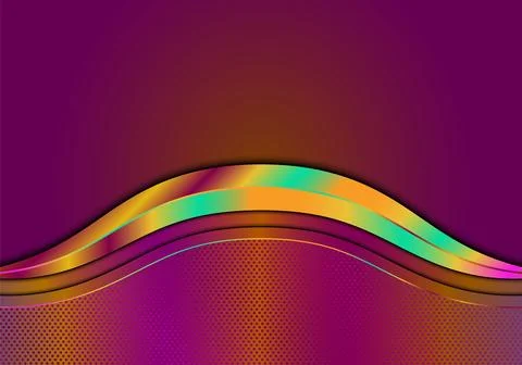 Stripes wave line background. 스톡 일러스트