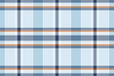 Stripped seamless vector fabric, floor textile pattern texture. Hippie plai.. Stock Illustration