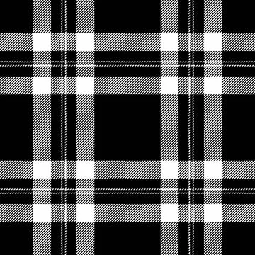 Stripped tartan vector texture, layout plaid pattern seamless. Tweed check .. Stock Illustration