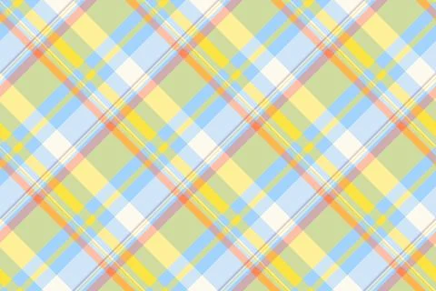Stripped vector fabric check, knot background textile seamless. Relief text.. Stock Illustration