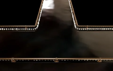 Stripper Stage Stock Illustration