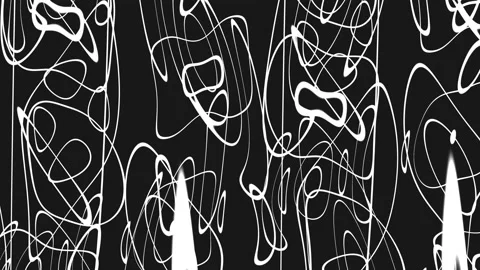 Strips of Bright Light Thread Strings Wire Cabling Cables Messages Video stock 139737095