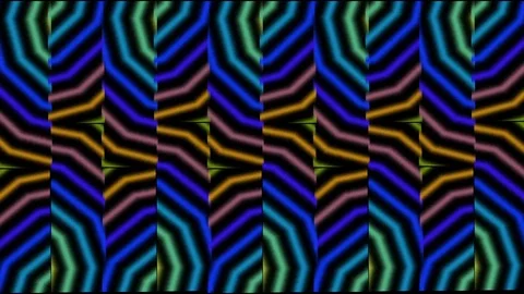 Strips of circles video background Stock Footage 80037523