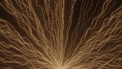 Strips of light come out from the center Stock Footage 219928064