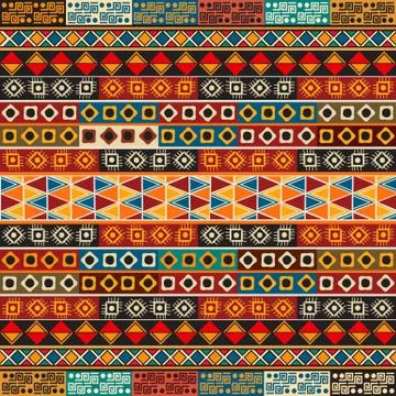 Strips motifs pattern Stock Illustration