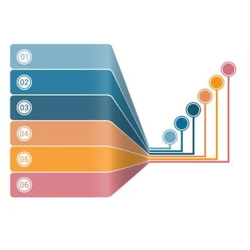 Strips Perspective position Stock Illustration