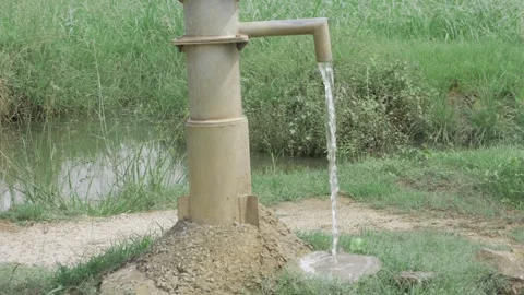 Striving for Water Efficiency - The Power of a Properly Functioning Fire Hydrant Stock Footage 320932912