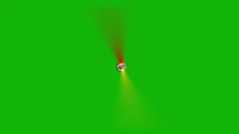 Strobe Flash Effect Animation Green Screen Stock Footage 318945012