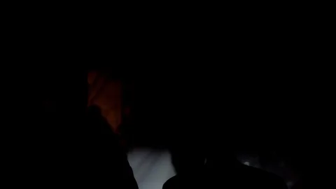 Strobe light effect at the concert Stock Footage 101379980