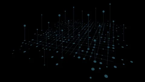 Strobe light glitching technology network vhs black screen overlay 4k Stockbeeldmateriaal 289911168