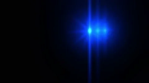 A strobe-light police flasher in the centre of the black screen. Stock Footage 235815283