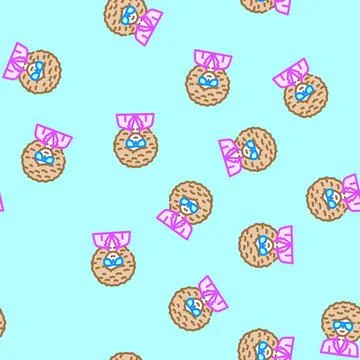 Strobe lights disco party vector seamless pattern Stockillustratie