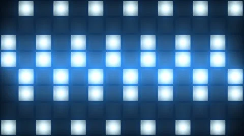 Strobe Lights Flashing VJ Blinking Box Lights Bulb Stage Stock Footage 50156972