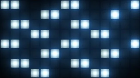 Strobe Lights Flashing VJ Blinking Box Lights Bulb Stage Stock Footage 50157174