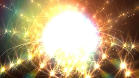 Strobe Lights - Orange 3 Stock-Footage 74730288