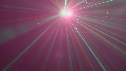 Strobe Lights Party Club Night Life Colorful Stock Footage
