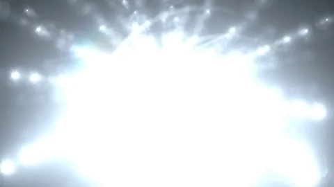 Strobe Lights - White Stock-Footage 74729940
