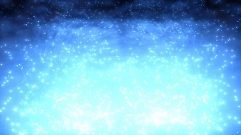 Strobe Stars - Blue Spin Stock Footage 74730317